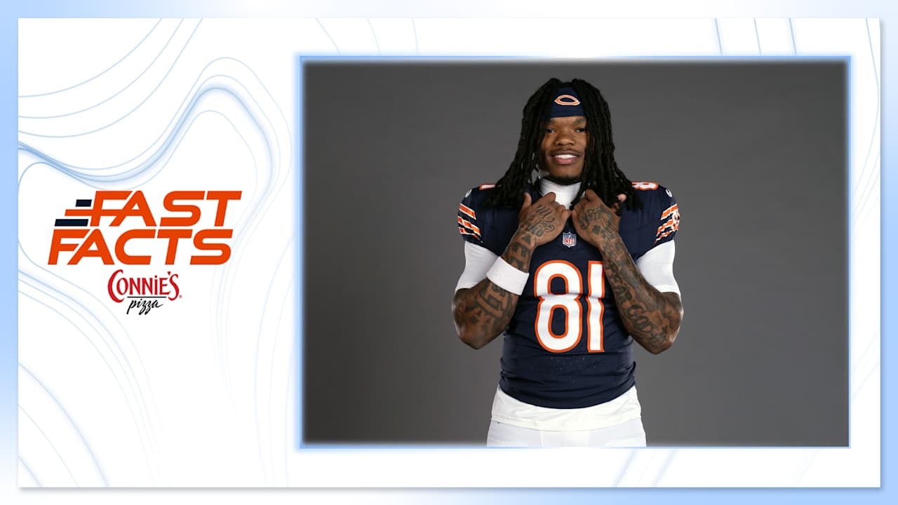 Fast Facts: Zavion Thomas embraces the spotlight after becoming a Bears first-year target