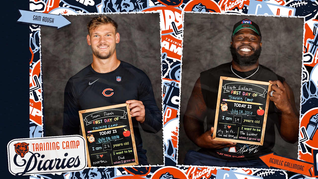 Bears training camp diaries spotlight rookie Sam Roush and veteran Neville Gallimore, Week 1