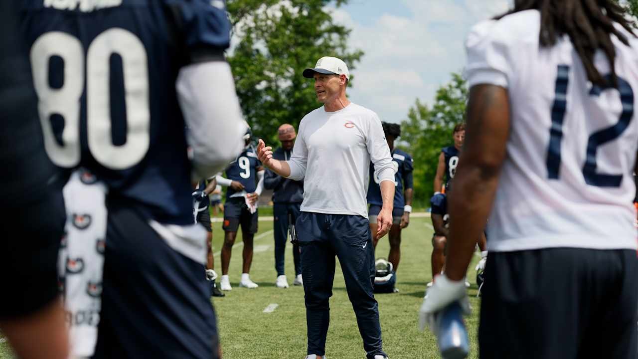 Ben Johnson hails Bears’ offseason progress as minicamp concludes at Halas Hall