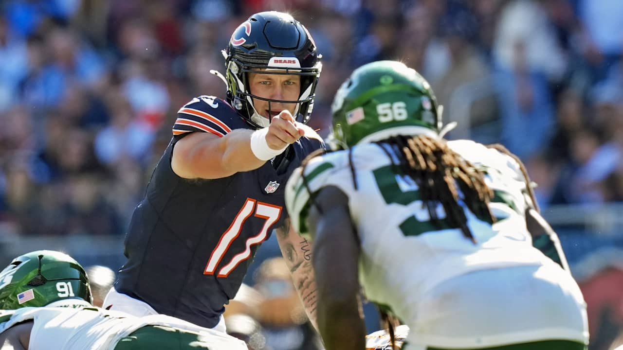 Tyson Bagent praised for “crisp” Bears offense as he heads to Green Bay for second straight start