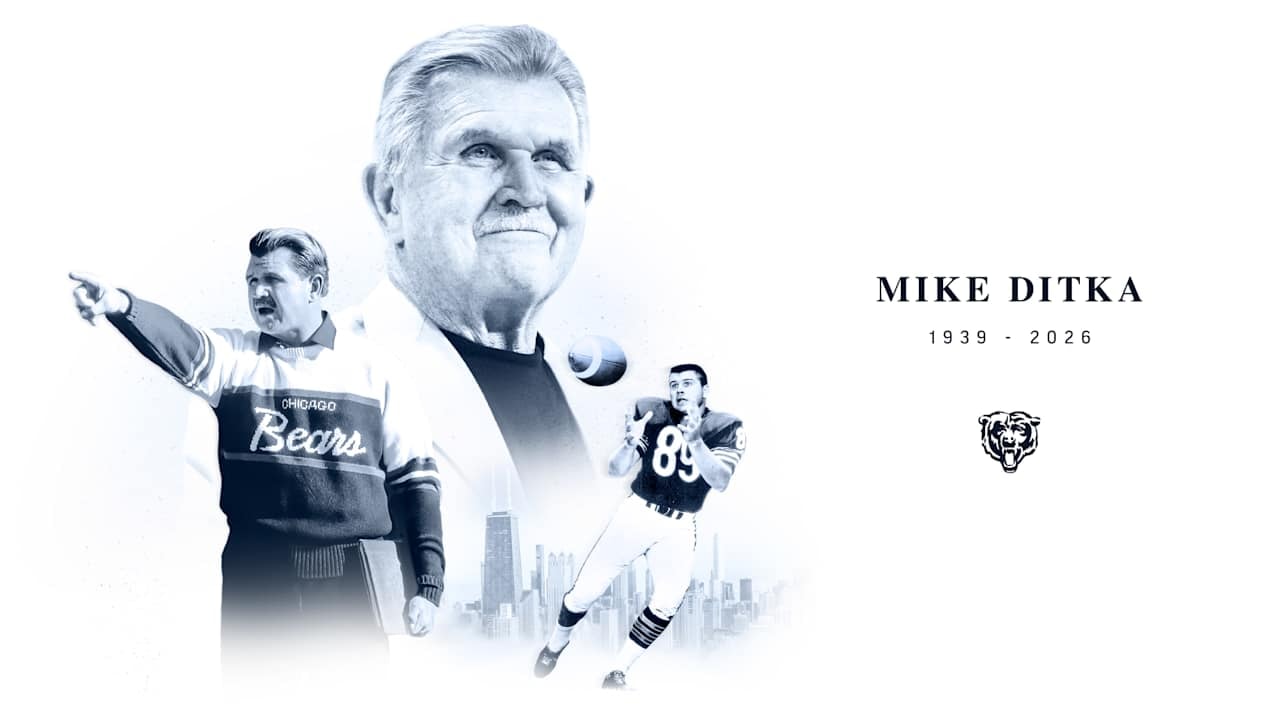 Mike Ditka, “Iron Mike” and Bears Super Bowl champion, dies at 86