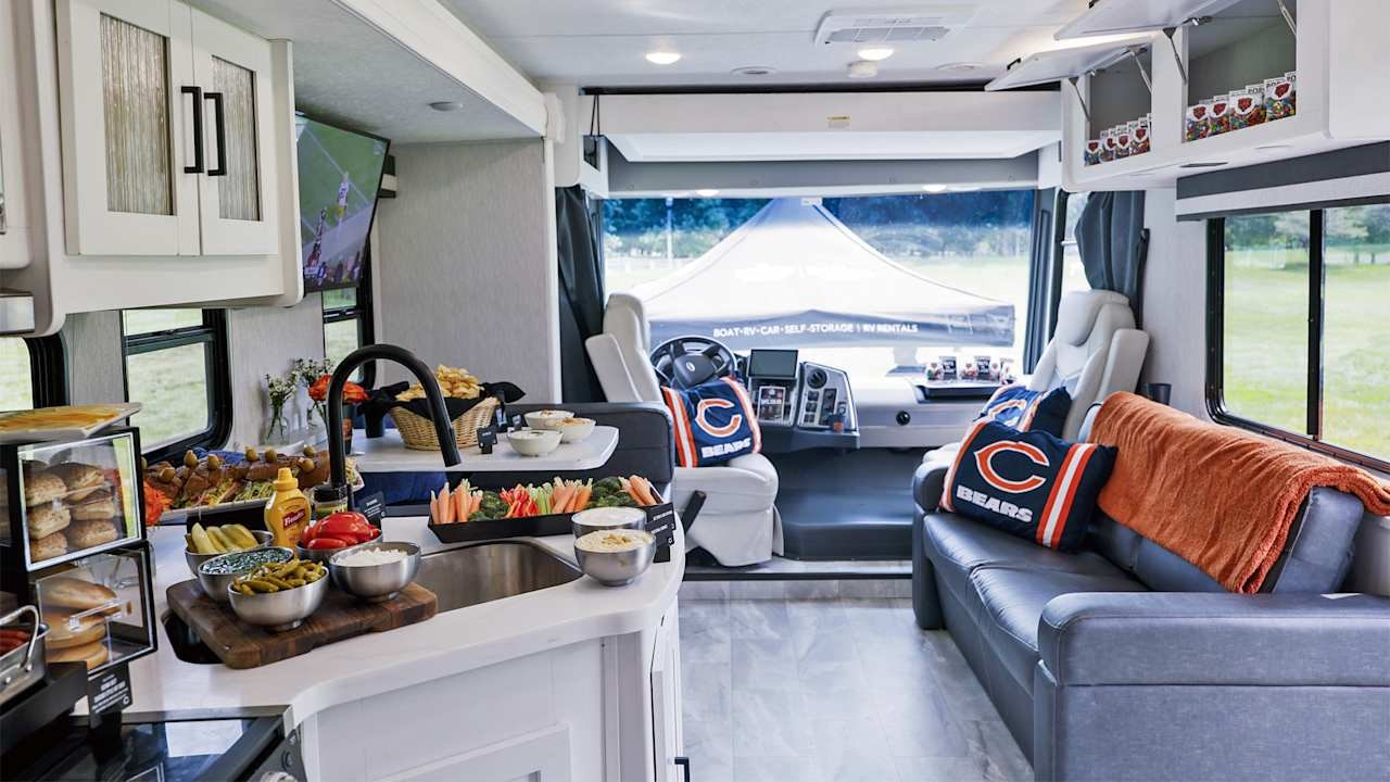 Chicago Bears announce Bears Tailgate Village premium hospitality experience with The RV Rental Factory