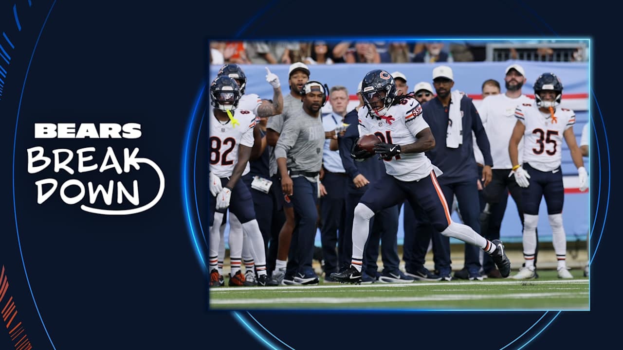 Zavion Thomas makes first impression in Bears’ preseason debut vs. Titans