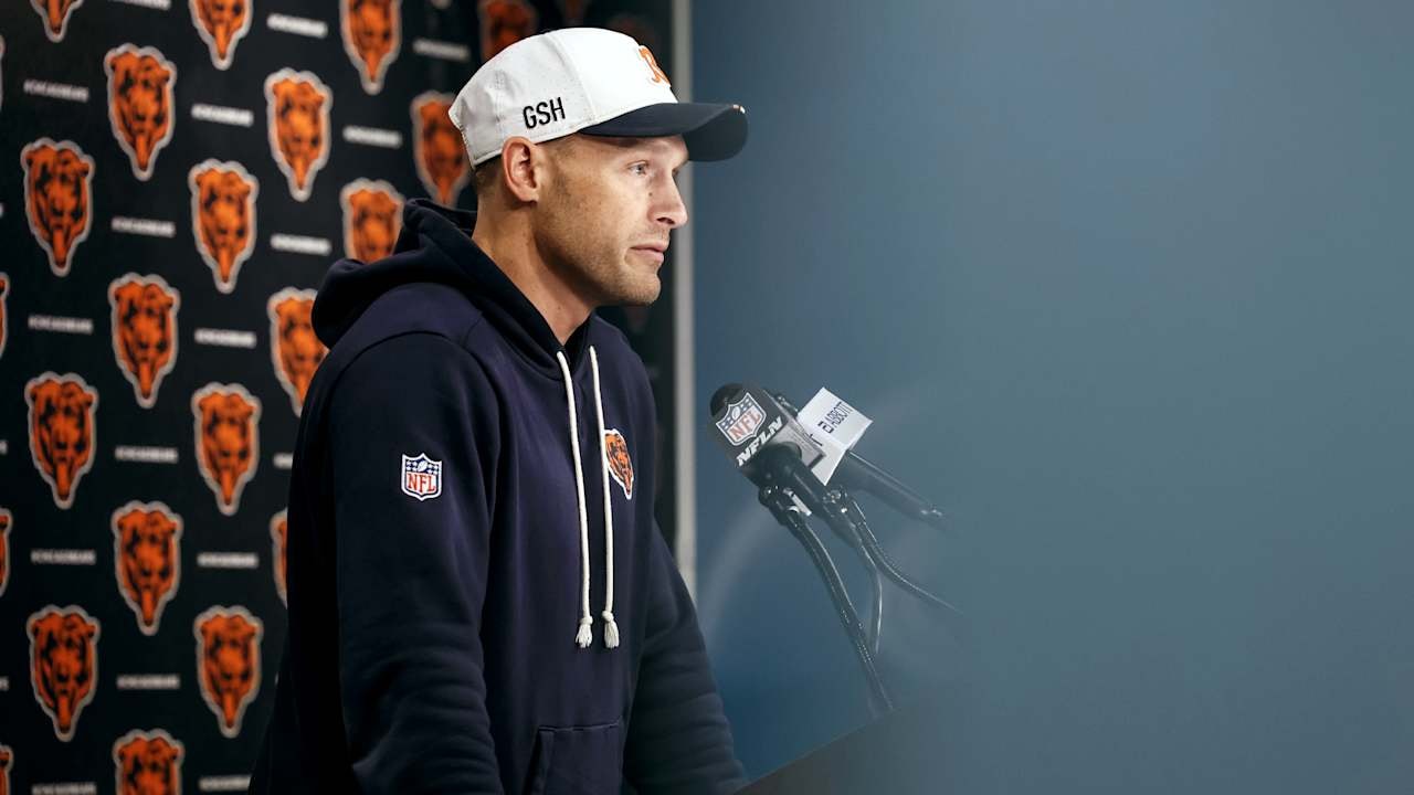 Ben Johnson honors Mike Ditka’s legacy in opening remarks at Bears press conference