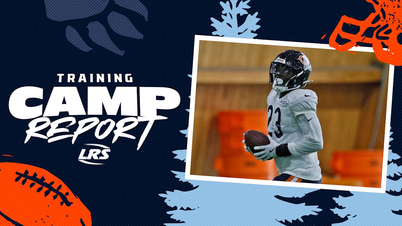 Bears camp report: Xavier Woods turns practice into a highlight with an interception and a physical finish