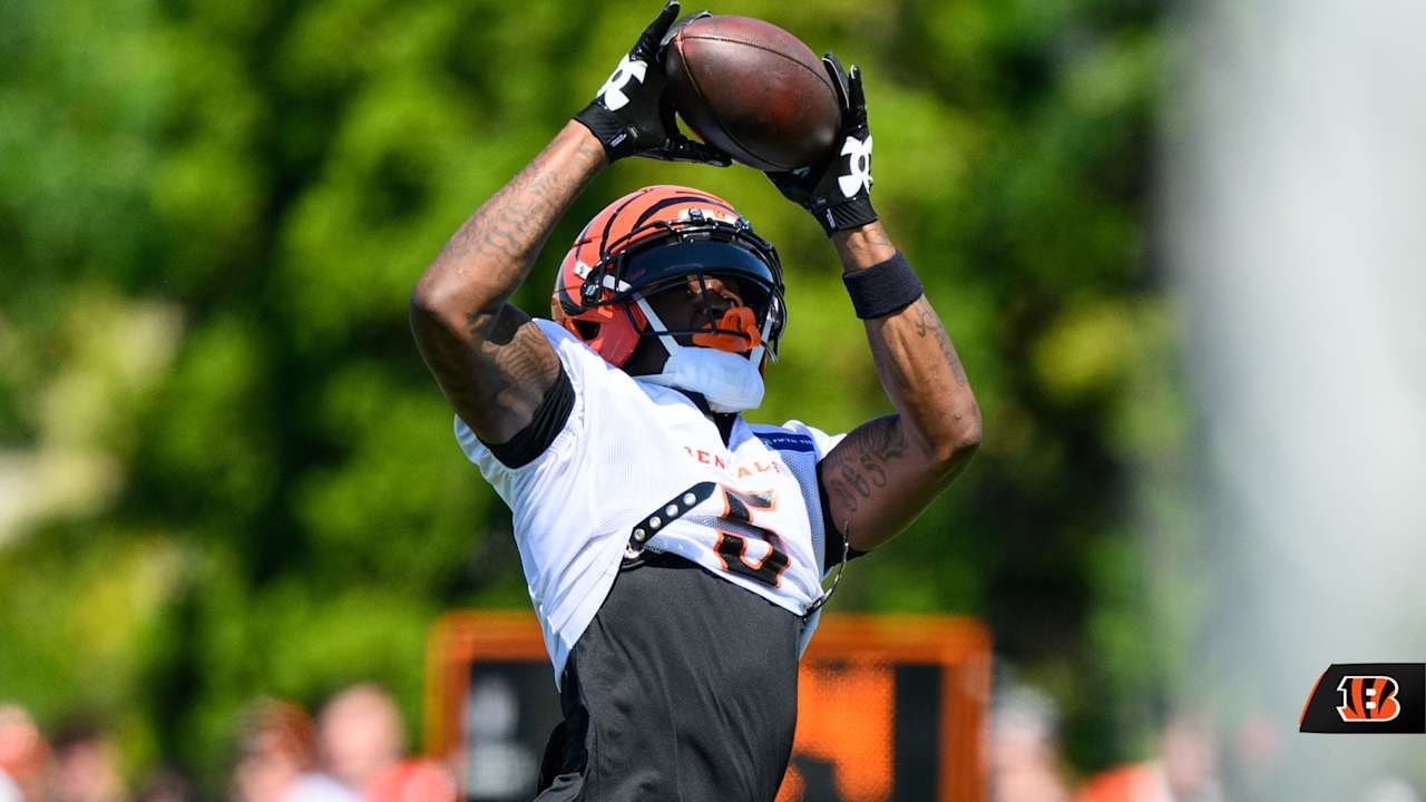 Bengals Training Camp Notes: Sal Stewart Watches Practice on Day 6