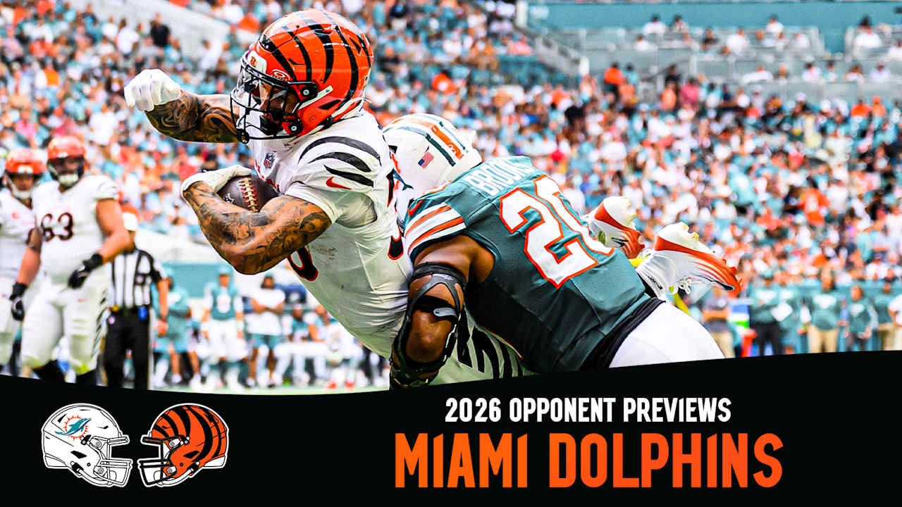 Bengals set sights on Week 5 trip to South Beach for Dolphins matchup