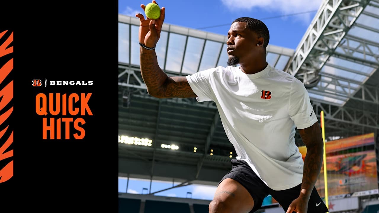 Ja’Marr Chase and Tee Higgins Listed as Ready for Bengals at Dolphins, Cook Also Set