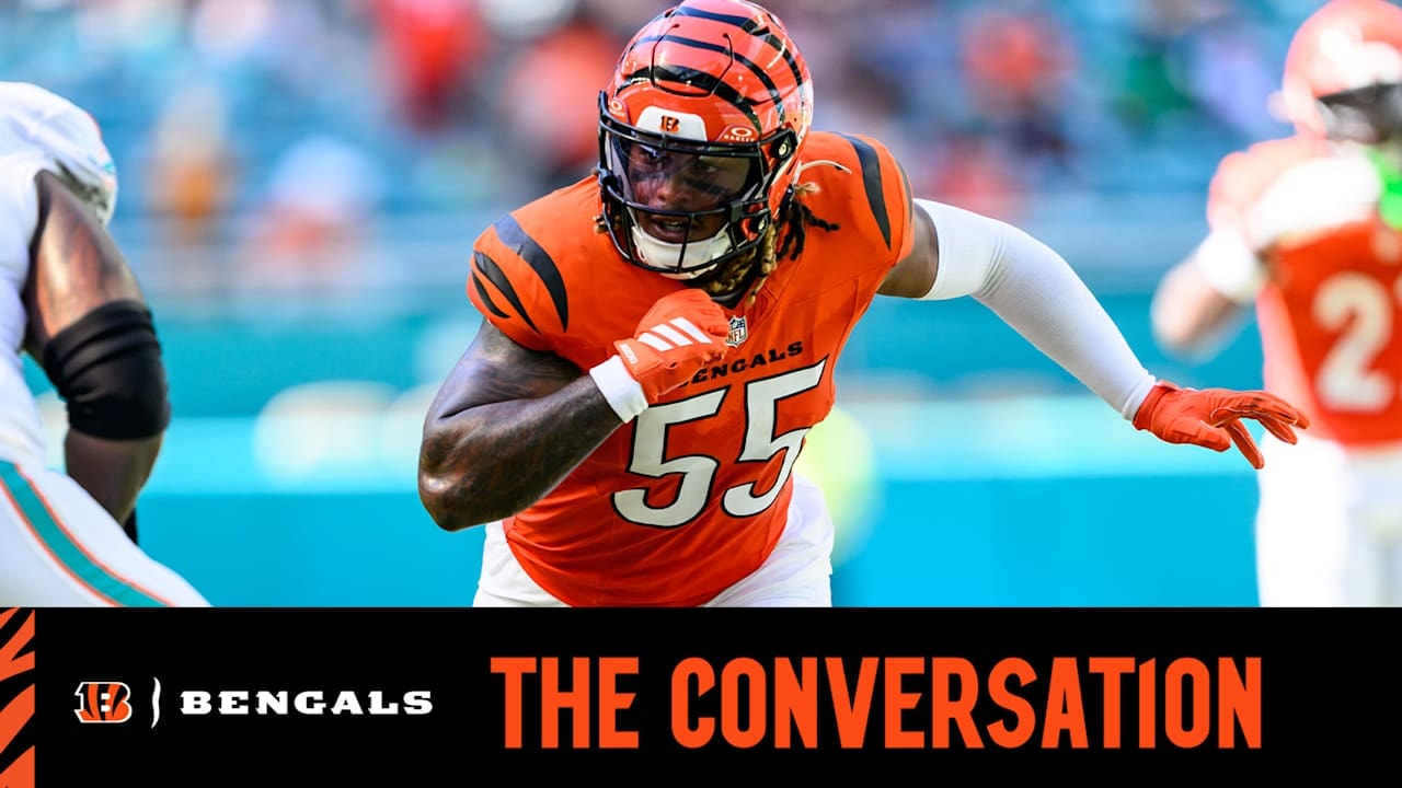 Bengals’ Cashius Howell looks back on his draft moment during rookie bye-week conversation