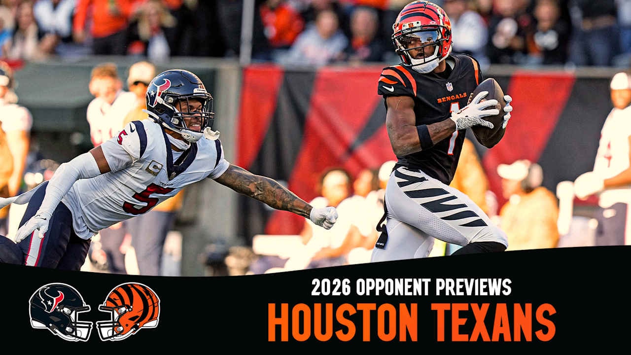 Bengals set sights on Texans in Week 2 as first road test of season approaches