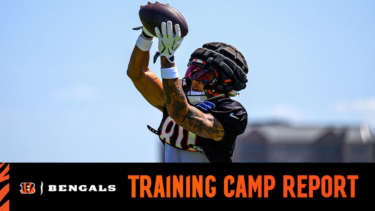 Training camp report: Bengals WR depth battle turns into a spotlight for precision, speed and timing