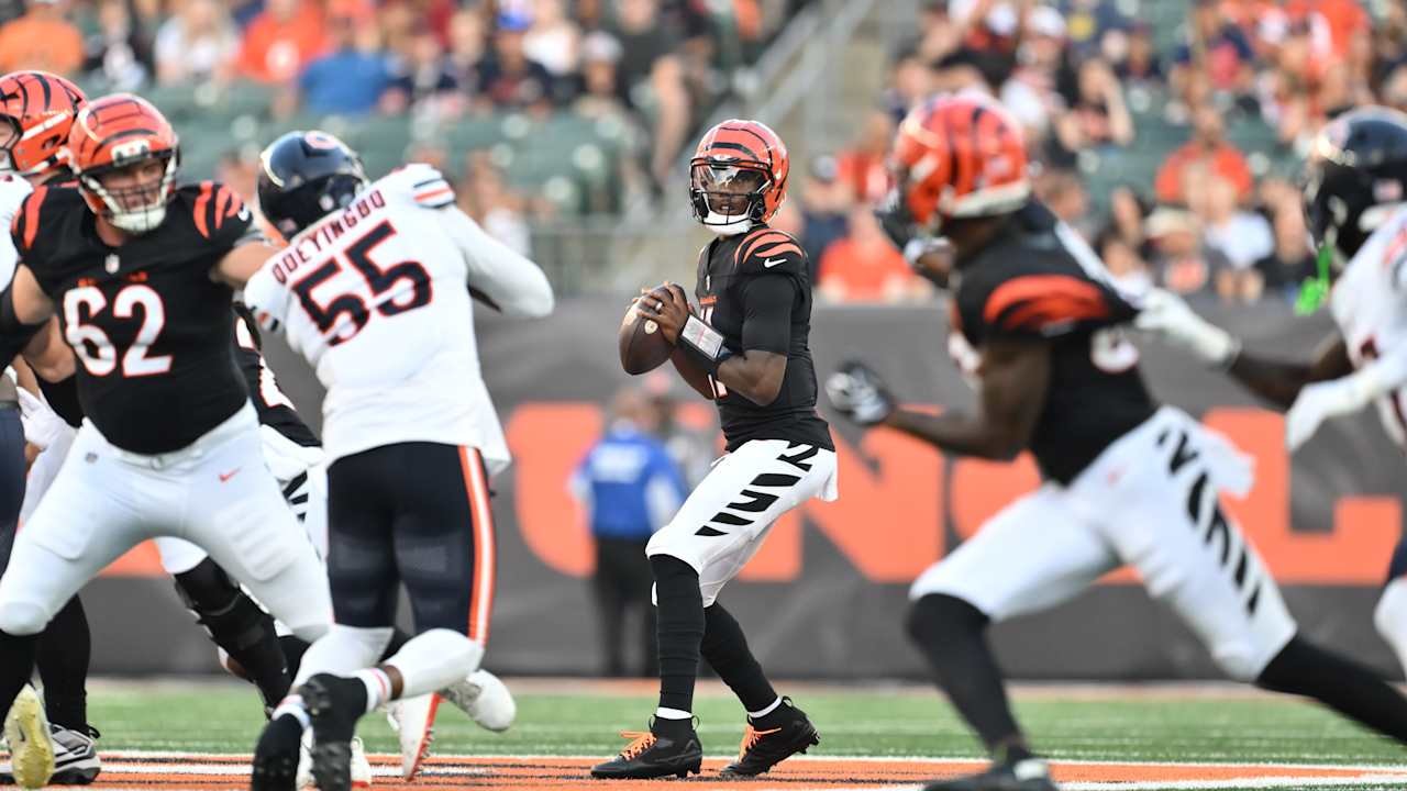 Josh Johnson’s Two Touchdowns Help Bengals Backups Take a 17-9 Halftime Lead