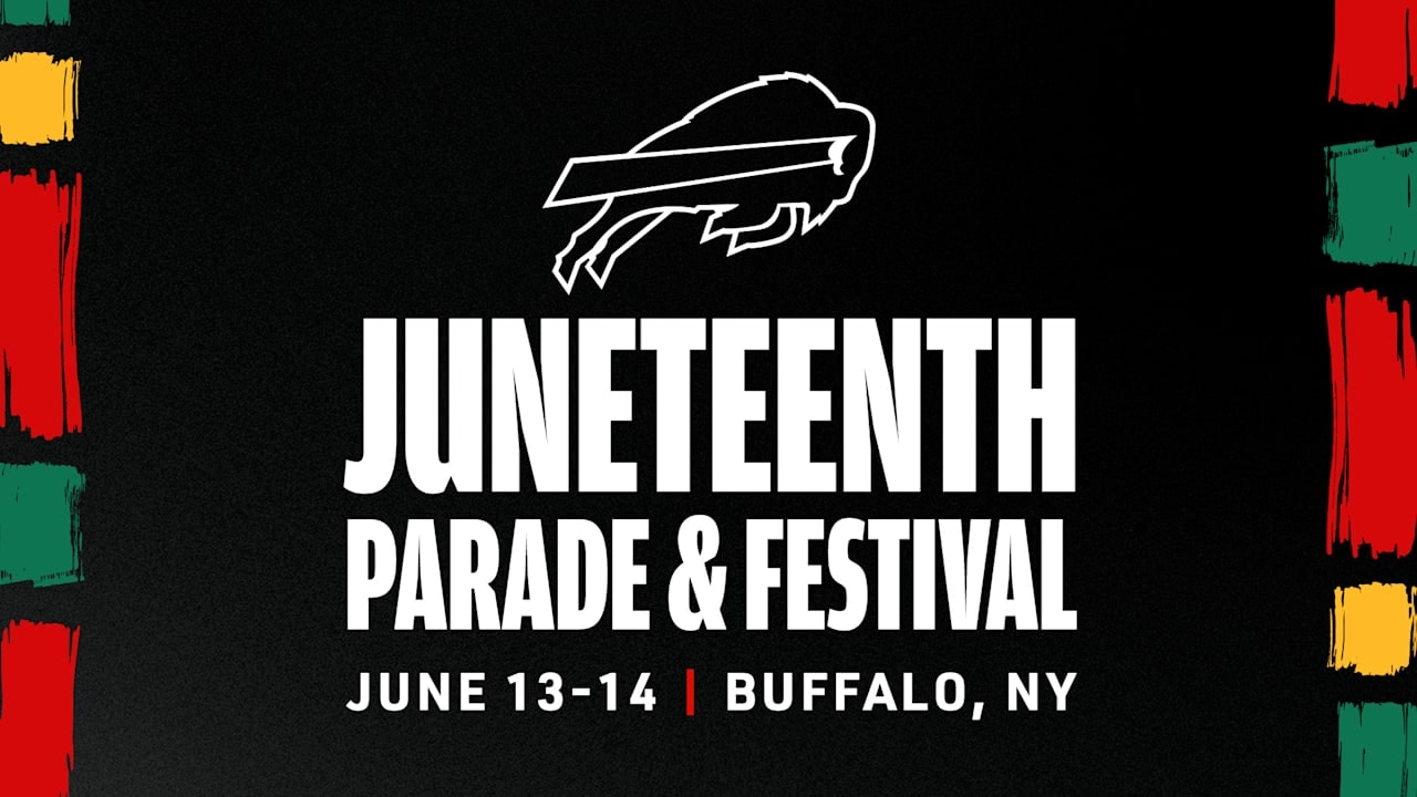 Bills Join Buffalo’s 50th-Anniversary Juneteenth Celebration With Parade Presence