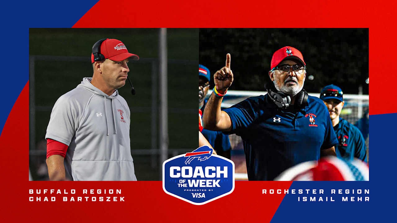 Buffalo Bills’ high school Coaches of the Week: Salamanca’s Chad Bartoszek and Hornell’s Dr. Ismail Mehr named