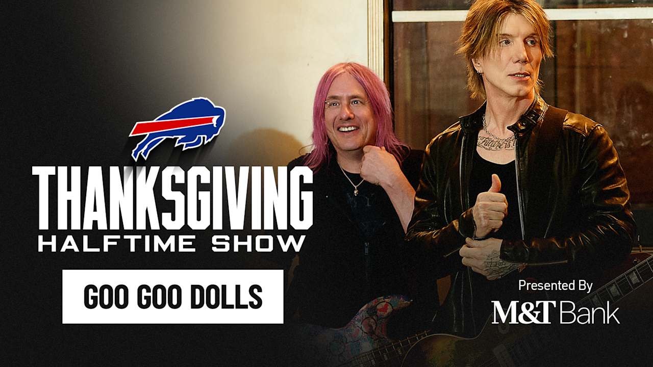 Goo Goo Dolls will headline the Thanksgiving halftime show for Bills vs. Chiefs at Highmark Stadium
