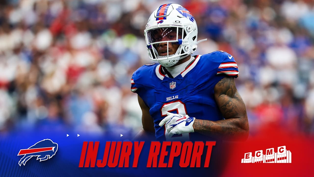 Bills list five players on Week 5 injury designations vs. Rams, with key contributors in the mix