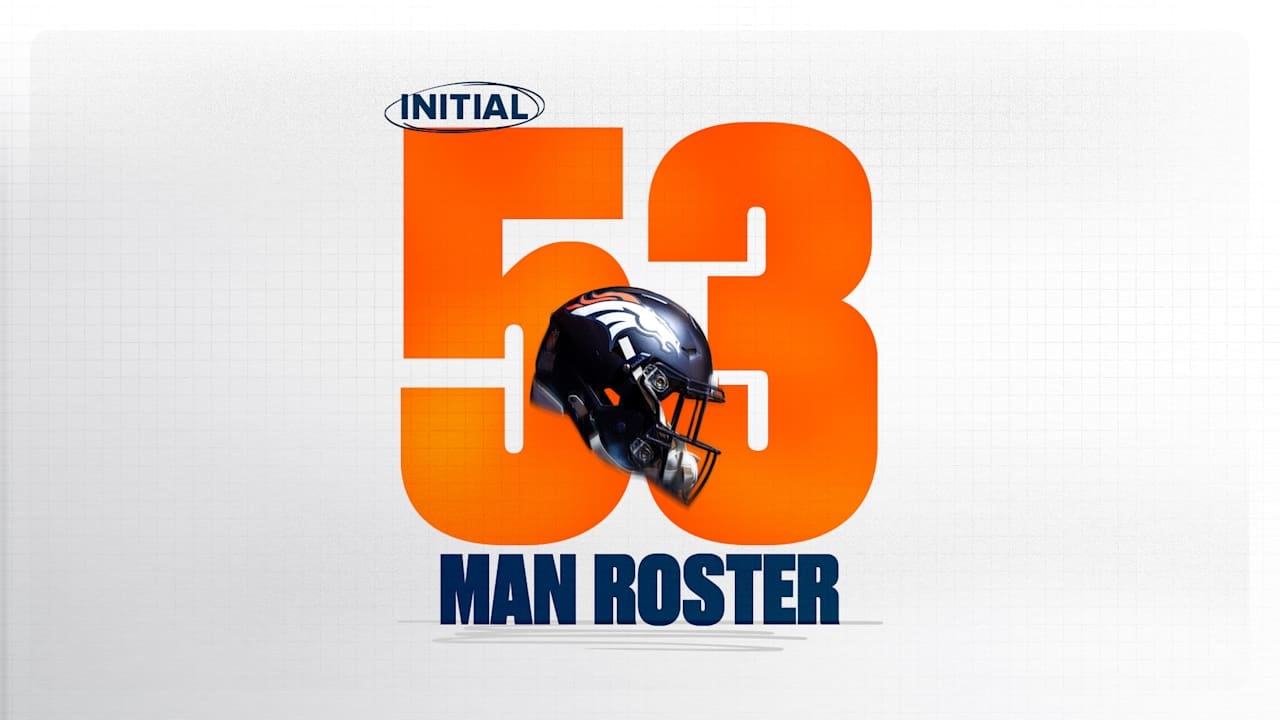 Broncos release first look at the 2026 initial 53-man roster