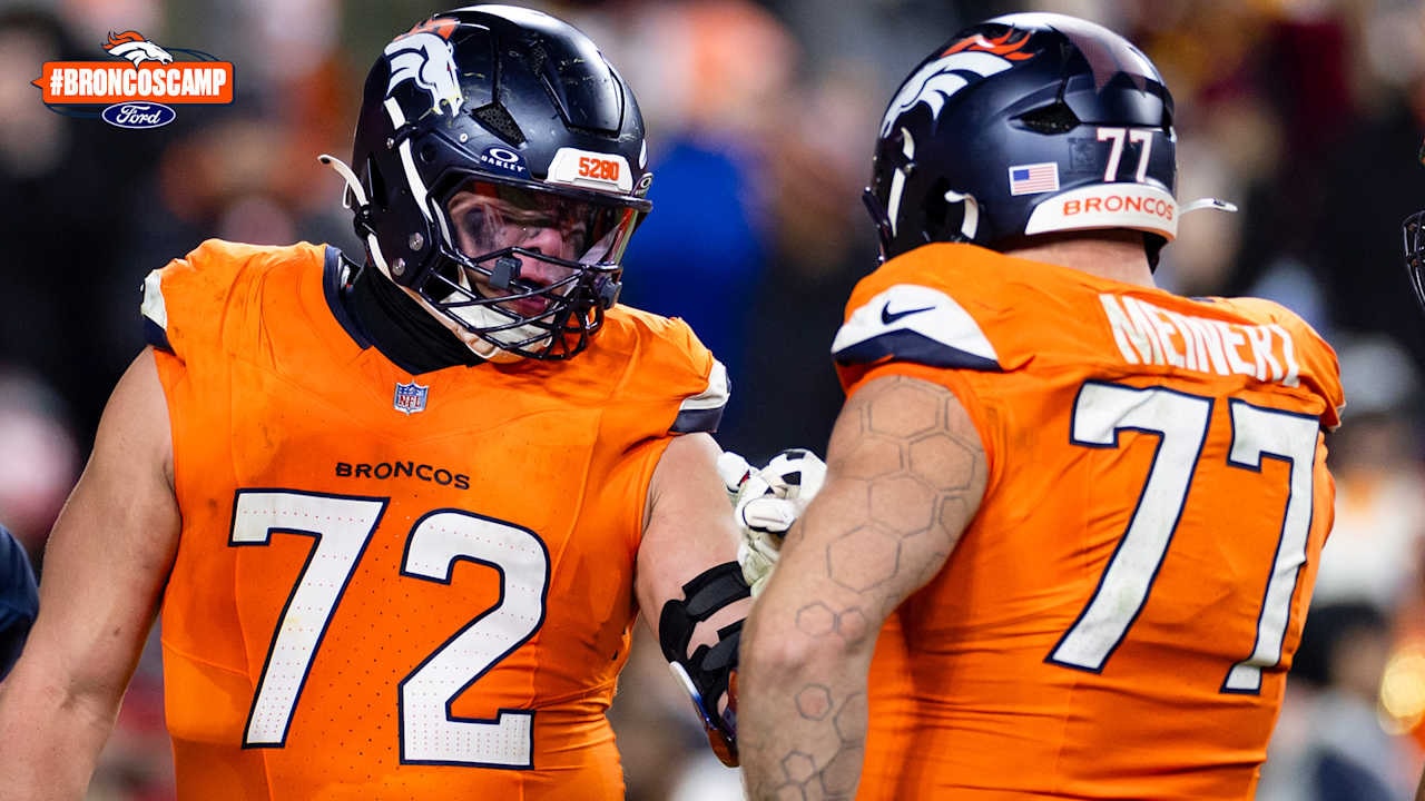 Broncos Camp Preview: Denver’s offensive line leans on award-winning continuity