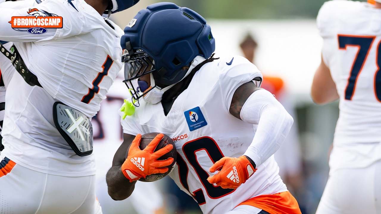 Broncos Camp Observations: Denver highlights “tough, physical” Day 9 with run periods taking center stage