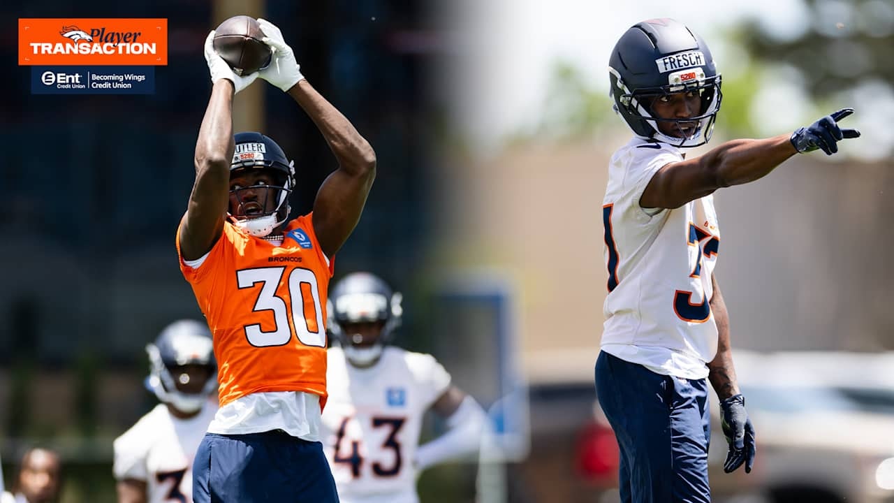 Broncos add WR Hakeem Butler and DB Sean Fresch Jr. for final week of offseason work