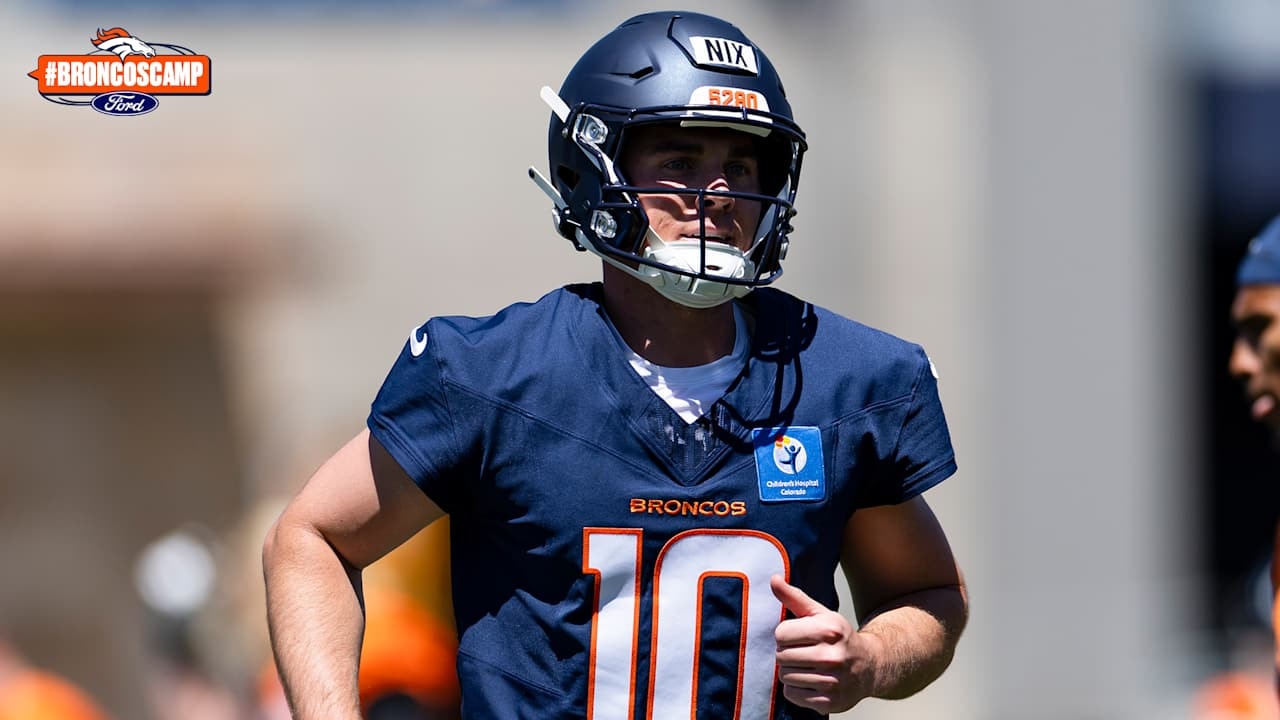 Bo Nix and the Broncos open another training-camp chapter built around continuity