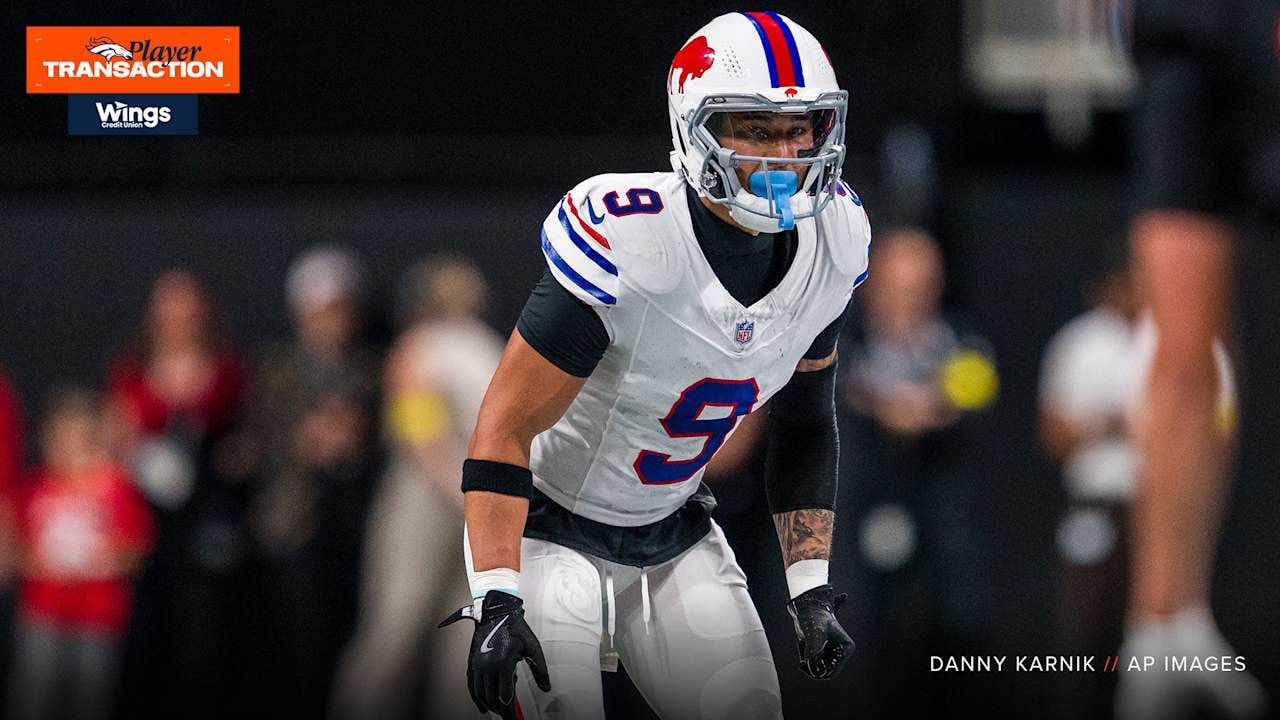 Broncos add veteran safety Taylor Rapp to the roster