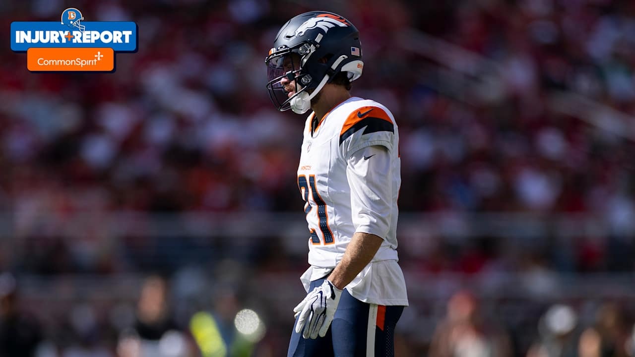 Broncos’ Riley Moss Remains Limited for Second Straight Practice Ahead of Week 6 vs. Seahawks