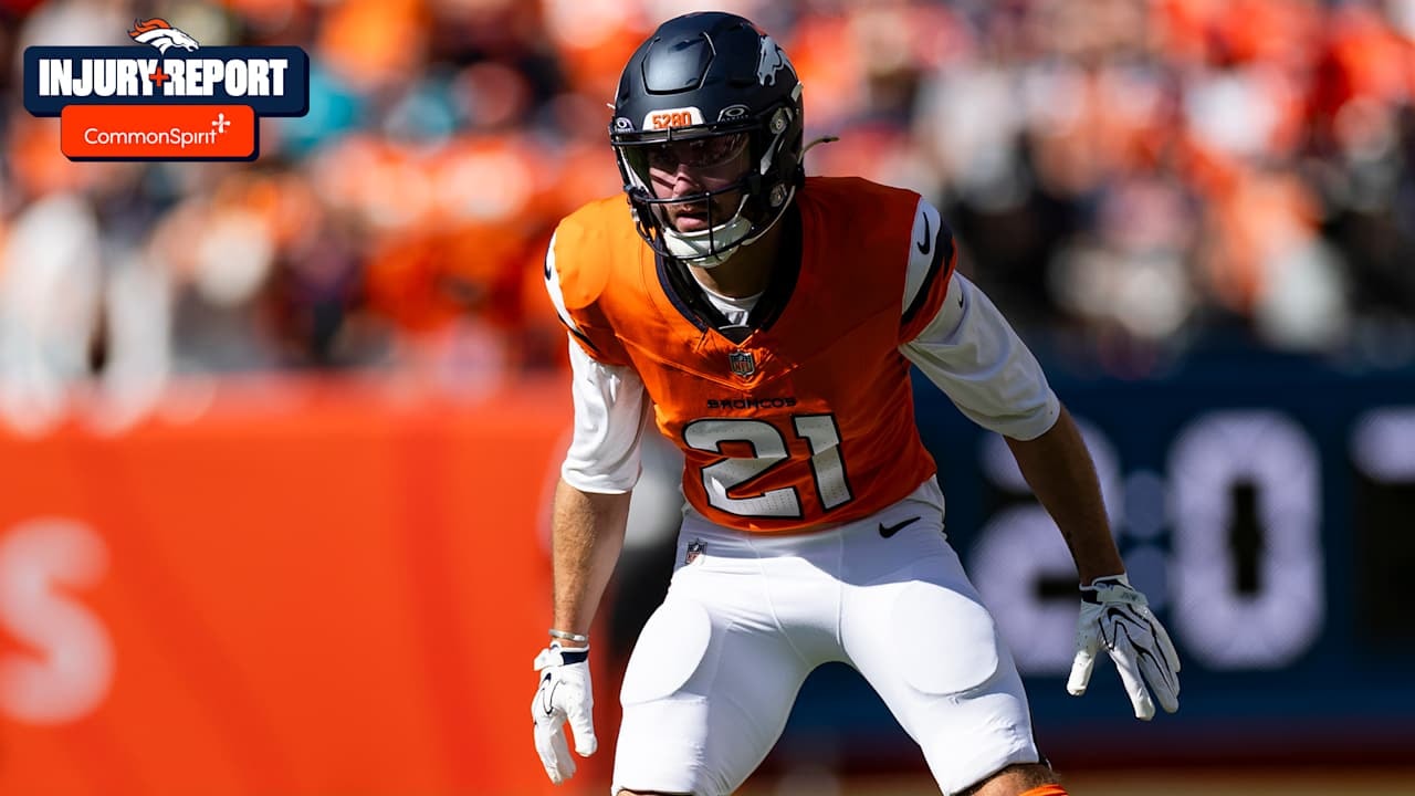 Broncos CB Riley Moss listed as limited participant on initial Week 6 practice report ahead of Seahawks