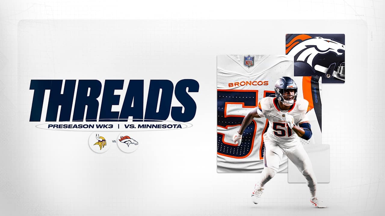 Broncos will close preseason in Summit White look against Vikings