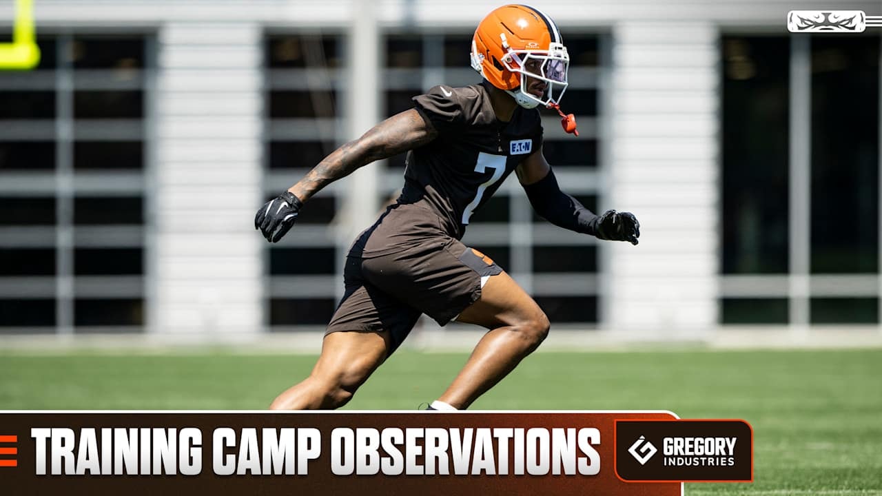 Browns camp Day 2 centers on guard-tackle rotation, defense’s sharpness, and first-team reps for Shedeur Sanders