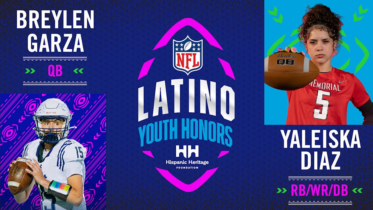 Browns recognize Yaleiska Diaz and Breylen Garza as nominees for the 2026 NFL Latino Youth Honors
