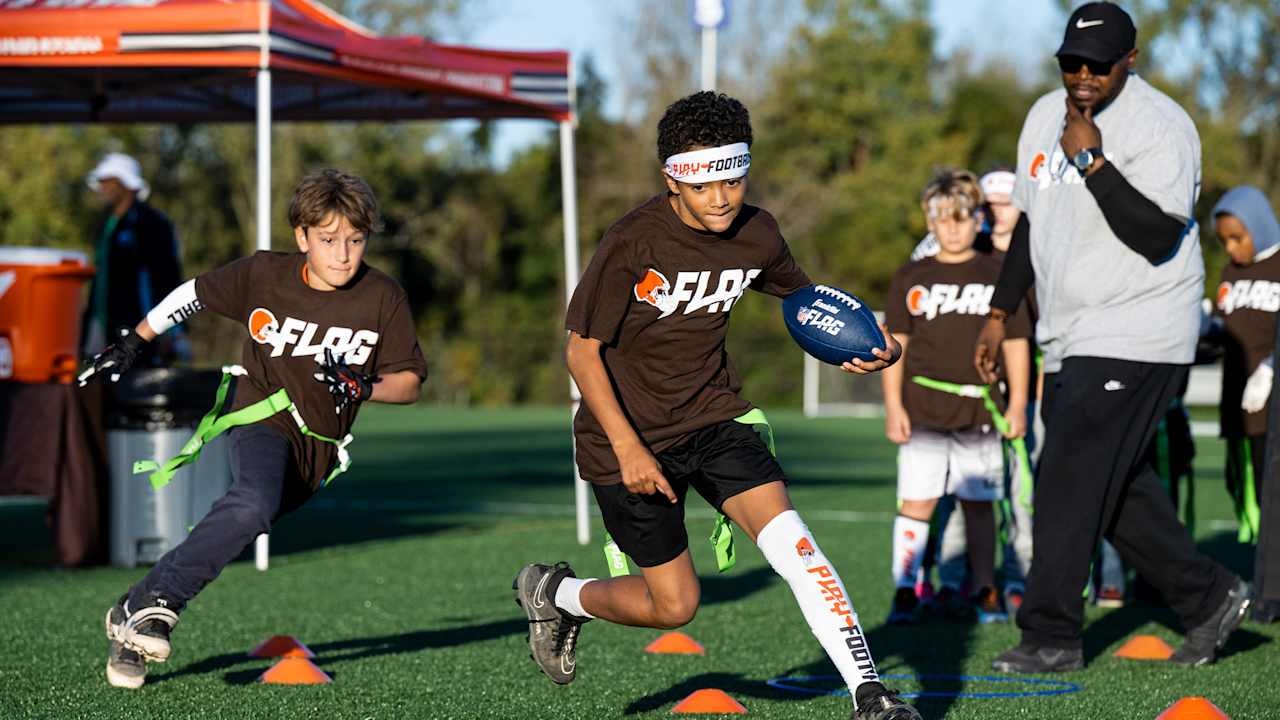 Browns launch Jr. Browns Flag with City of Columbus Parks partnership
