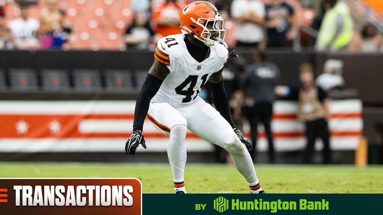 Browns make sweeping roster cuts, waiving 12 players and terminating four contracts