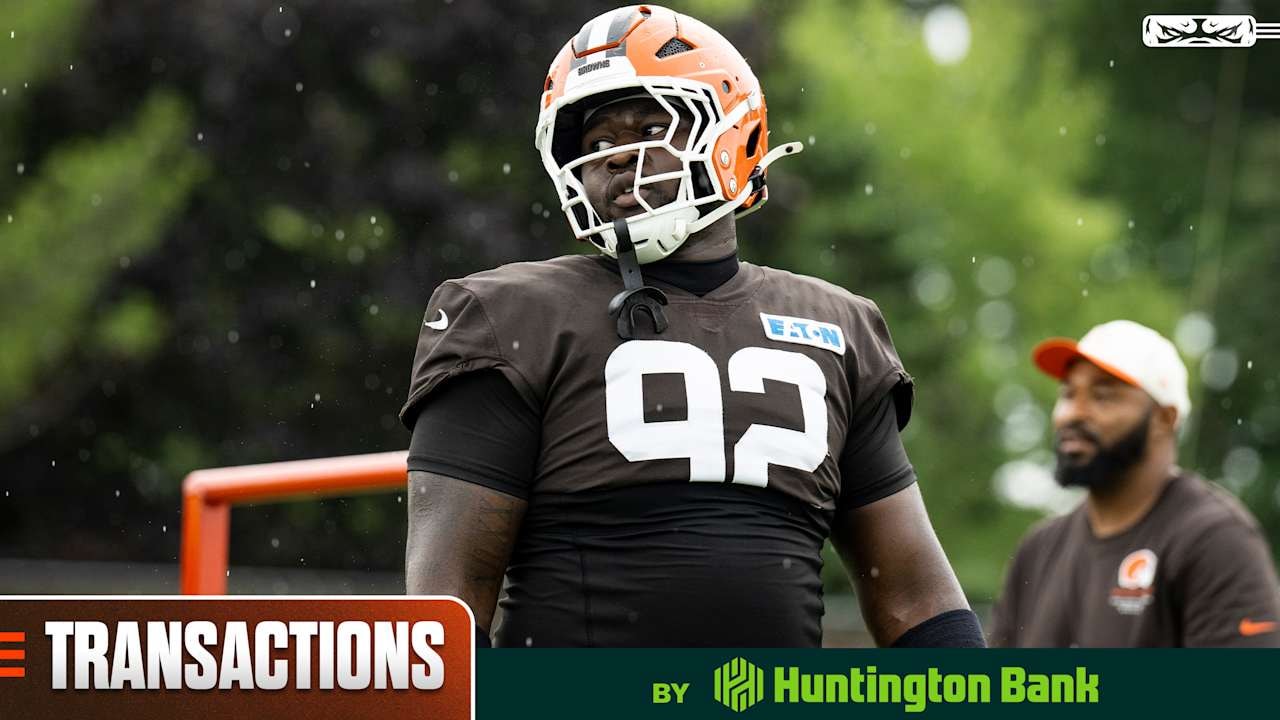 Browns elevate DTs Sam Kamara and Chris Williams from practice squad