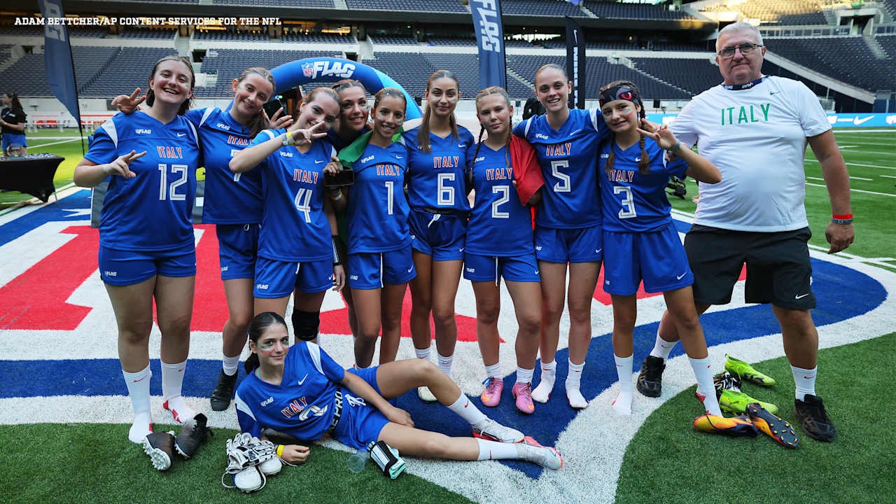 Cleveland Browns back Italy’s U15 girls as Legnano Frogs reach European NFL Flag stage