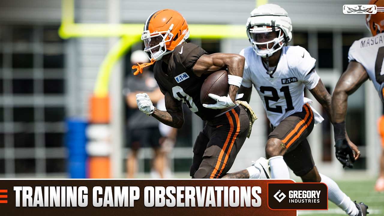 Browns’ young wide receivers stand out as Deshaun Watson returns to first-team reps on Day 10