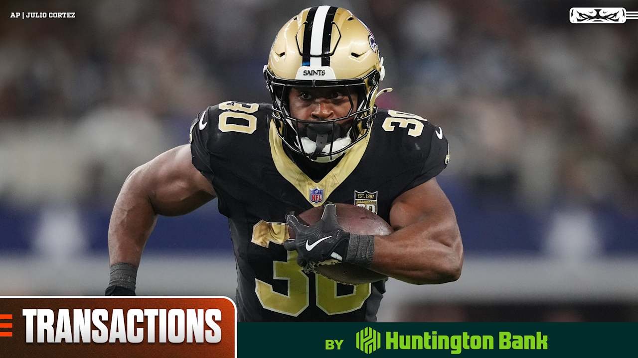 Browns activate RB Audric Estime, shuffle backfield and receiver depth