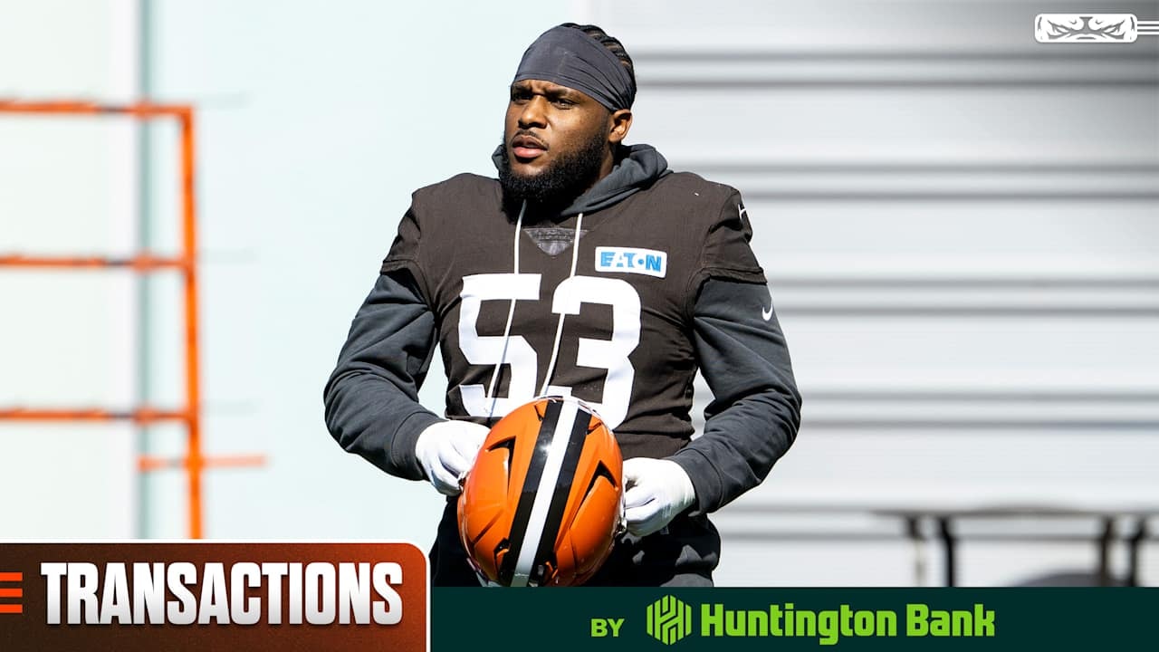 Browns elevate DT Sam Kamara and DT Chris Williams from practice squad