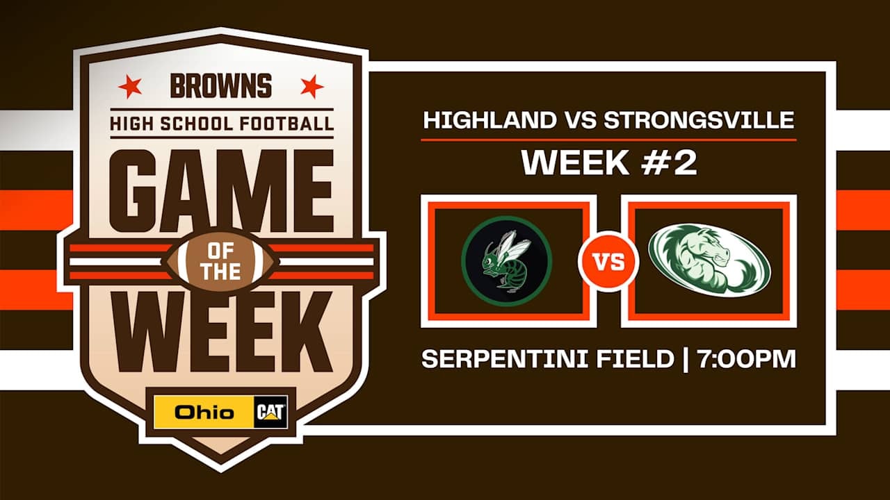 Highland visits Strongsville for High School Game of the Week No. 2