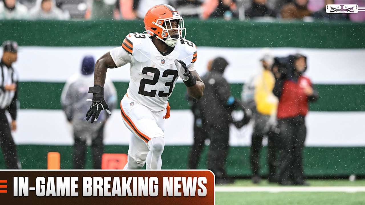 Raheim Sanders and Tytus Howard listed as questionable as Browns host the Jets