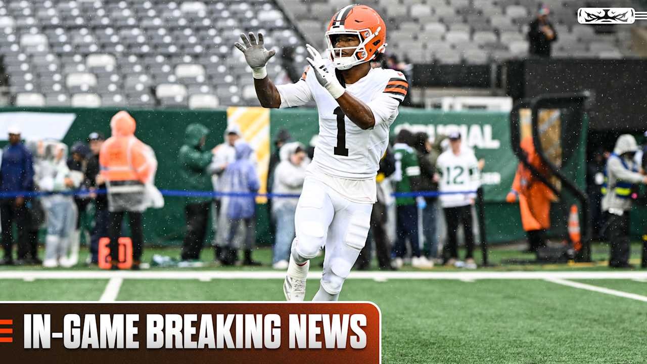 Browns rule out WR KC Concepcion Jr. with head injury vs. Jets
