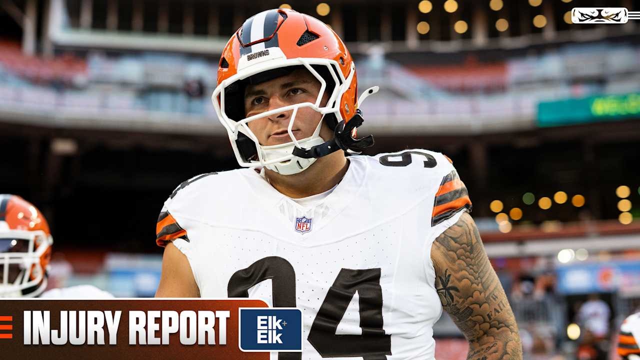 Browns list Mason Graham, Kalia Davis and others as out for Week 5 vs. Jets