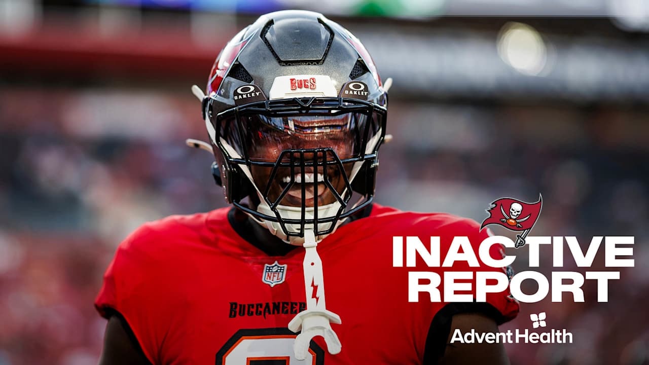 Buccaneers-Cowboys inactives: Rueben Bain Jr. and Ko Kieft return, Baker Mayfield and Antoine Winfield Jr. both ruled out again