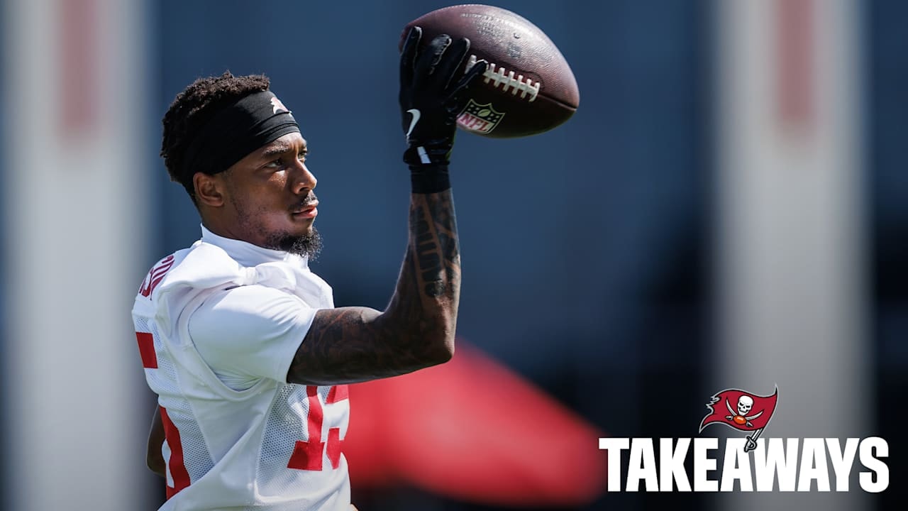 Bucs Training Camp Takeaways: Practice Day 2 features red-zone scores from Tez Johnson and Bauer Sharp