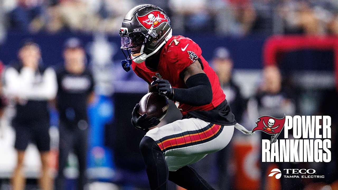 Bucs regroup after first win, enter Week Six in power-rankings spotlight
