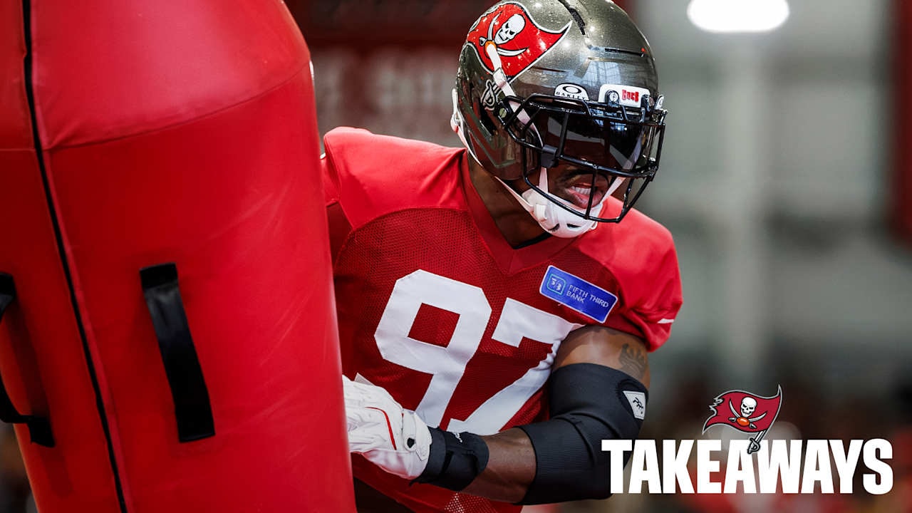 Buccaneers Training Camp Takeaways: Scott and Quadin-Muhammad Outline Versatility on Defense, Gruden Chimes in on Rueben Bain Jr.