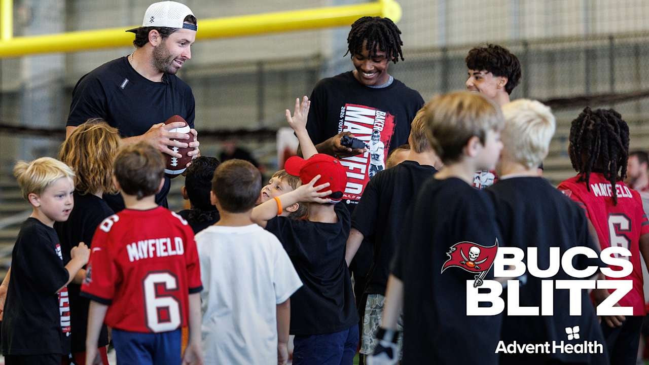 Baker Mayfield draws a crowd at Buccaneers youth camp, while the next “NFL Top 100” season is set to launch