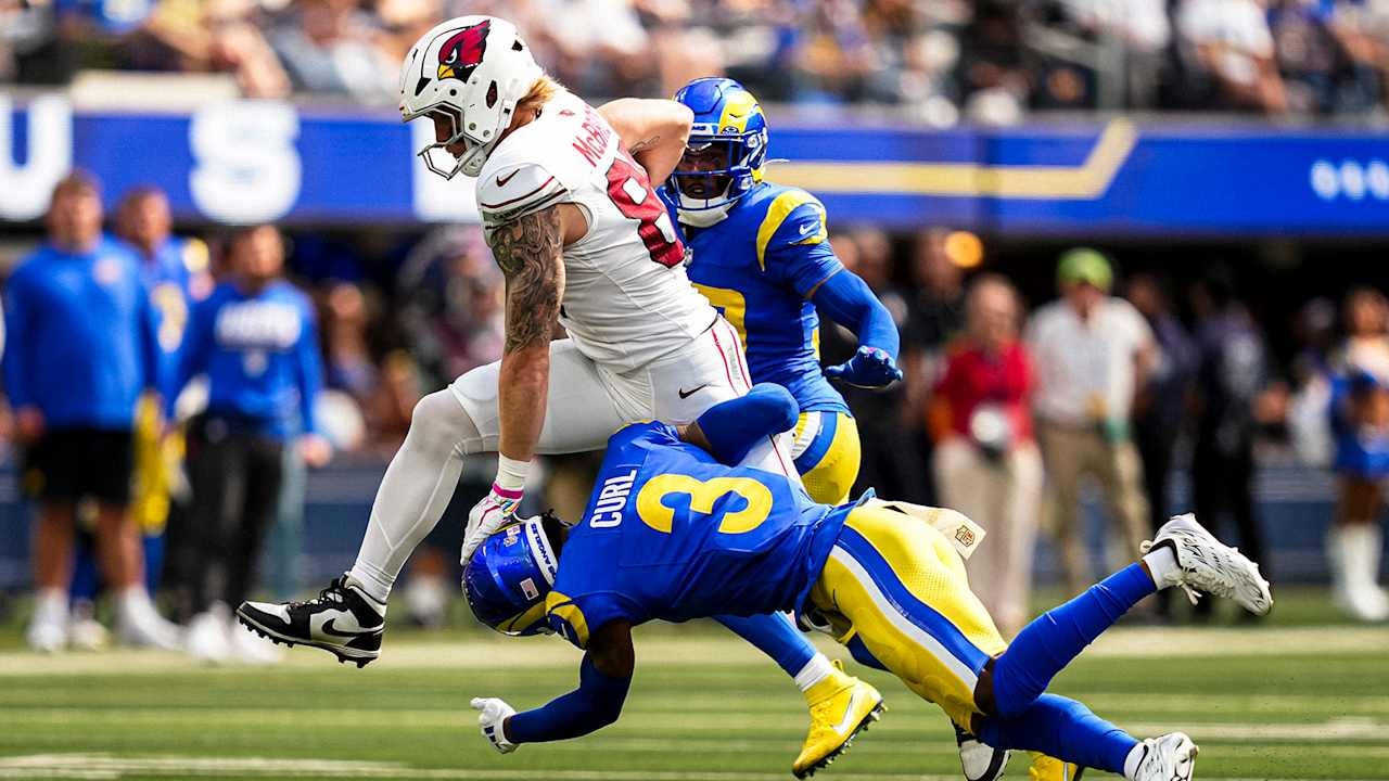 McBride played every bit of his role, and Brooks got a bigger one vs. the Rams