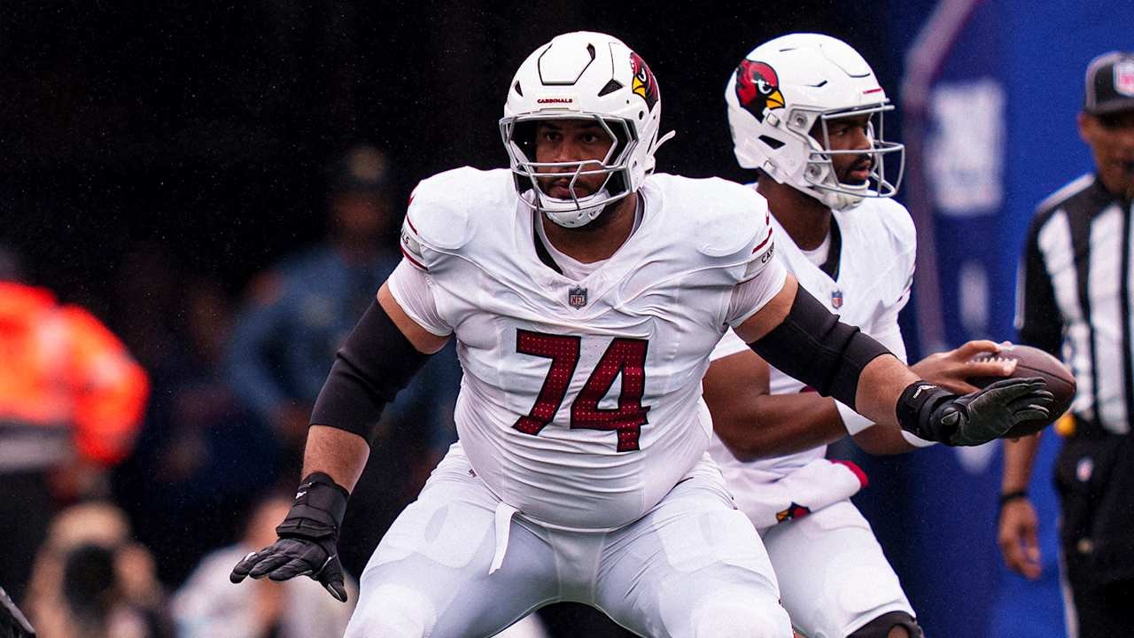 Cardinals Place Starting Right Guard Isaiah Adams on Injured Reserve, Promote CB Art Green