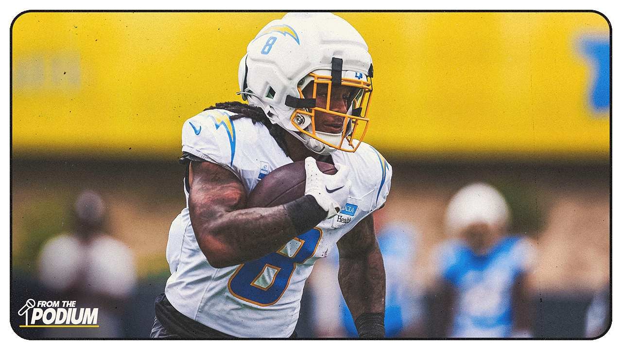 Omarion Hampton Turns Heads Early in Chargers Camp Under OC Mike McDaniel